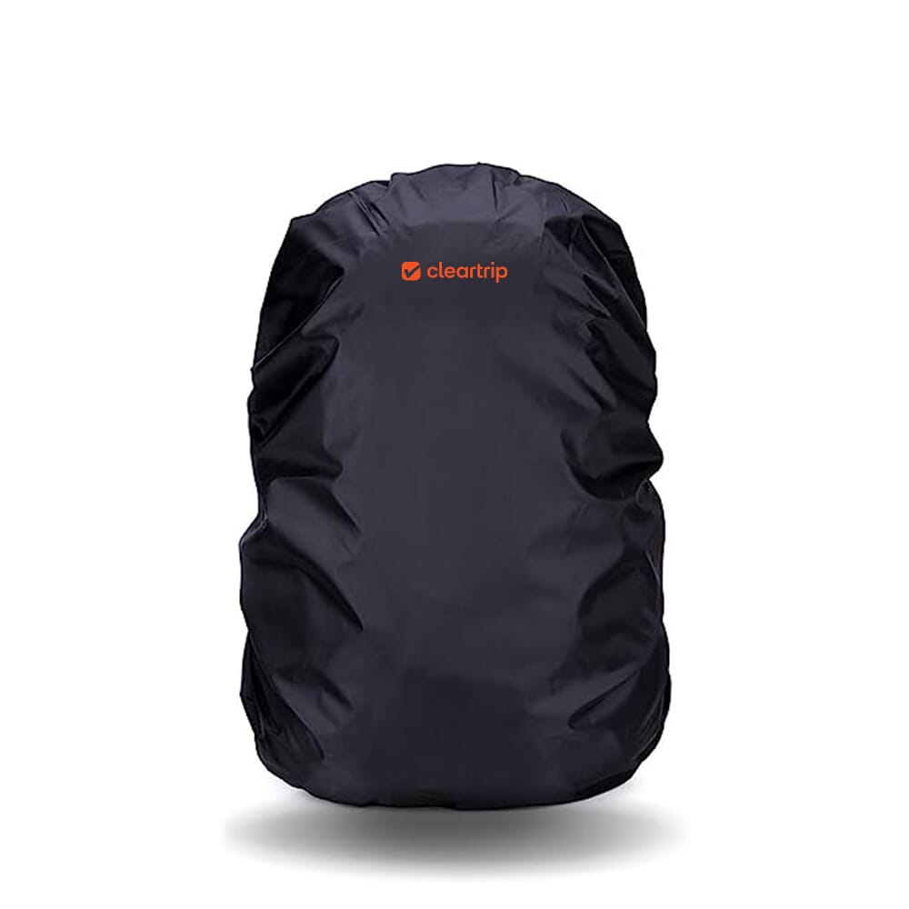 Greys&Blues Waterproof Backpack Cover - Black